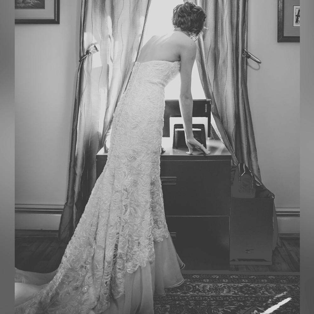 Wedding dress size 0
